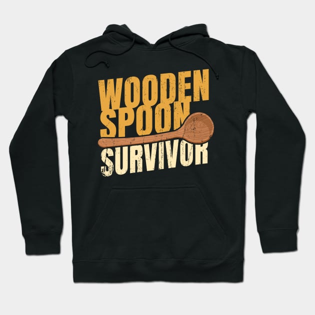 Funny The Wooden Spoon Survivor Hoodie by juragan99trans